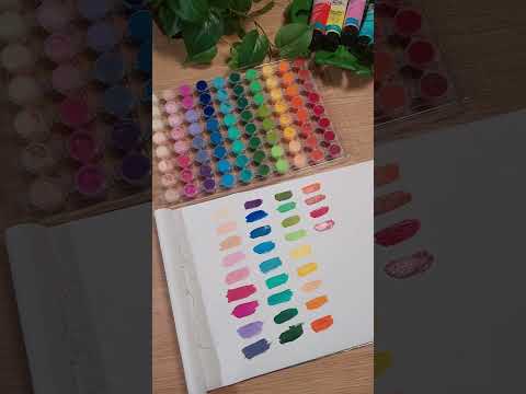 Ideal acrylic paint set for beginners 🎨🙌