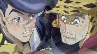 JJBA Diamond is Unbreakable - Josuke meets his father Joseph Joestar