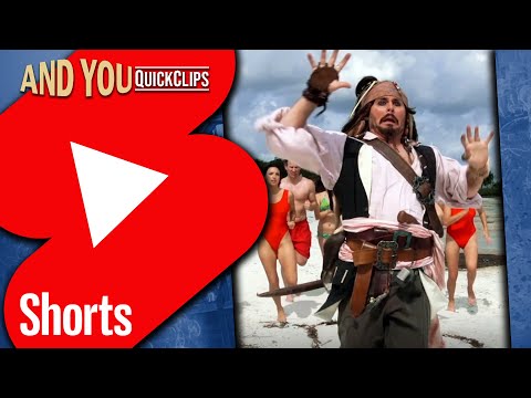 "Baywatch of the Caribbean" Parody Clip | Jack Sparrow