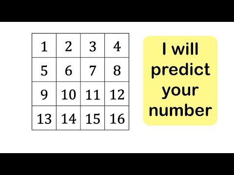 I Will Predict Your Sum. Trick Explained