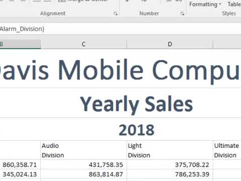 Center Title Across Spreadsheet1