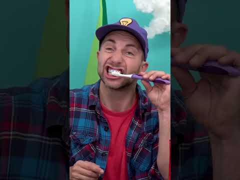 Brushing your teeth for toddlers learning video! #toddlers #toddlermom #toddleractivities