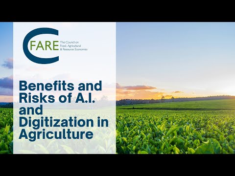 Benefits and Risks of A.I. and Digitization in Agriculture