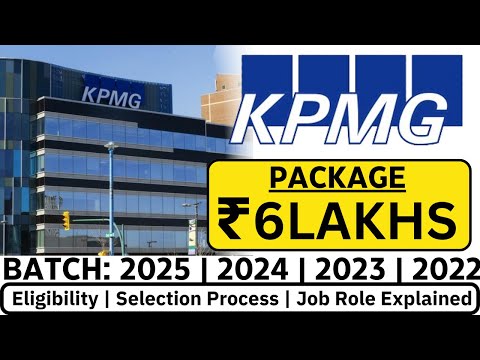 🔥 KPMG Off Campus 2025 Recruitment Drive for Freshers – Apply Now!