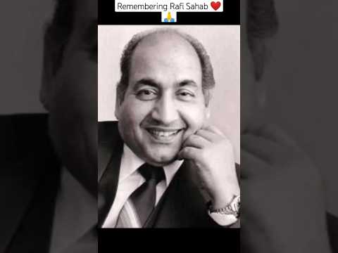 Remembering Rafi Sahab #newmusic #music #mohdrafi #coversong #music #new #shorts #oldsong #bollywood