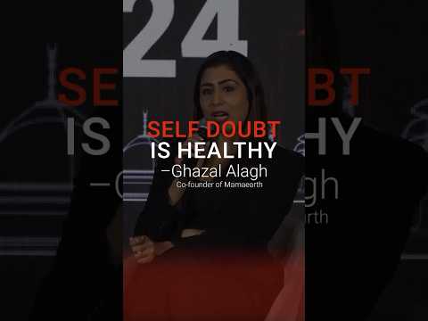 Self Doubt and what entrepreneurs can learn from it | @AlaghGhazal | ASCENT Delhi Launch