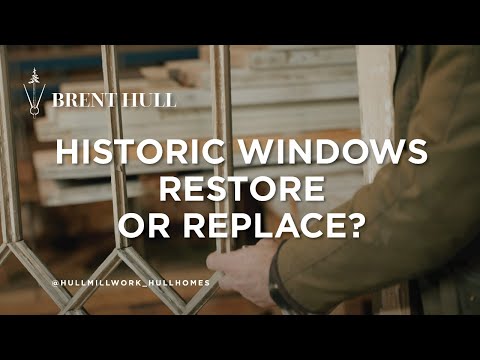 Historic Windows: Restore or Replace?