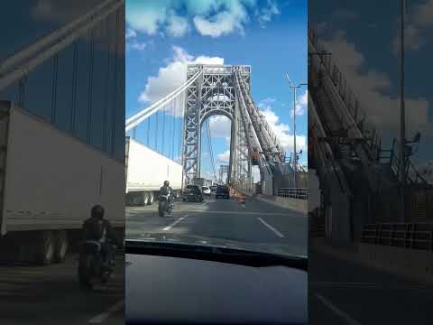 #george washington bridge#newyork#usa#georgewashingtonbridge#bridge#manhattan#travel#trending#viral