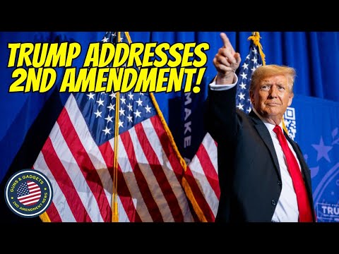 Trump Addresses 2nd Amendment Heading Into Election Day