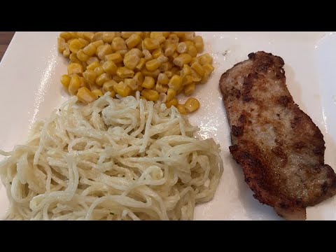 EASY BUDGET FRIENDLY PORK CHOP DINNER