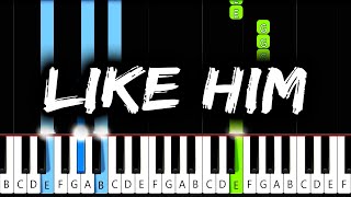 Tyler, The Creator - Like Him (feat. Lola Young) - Piano Tutorial