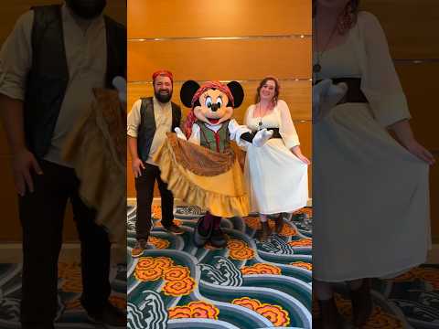 Pirate Night on the Disney Magic #disneymagic #disneycruiseline #shorts