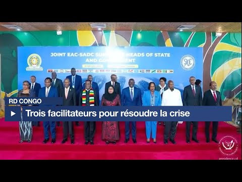 RD Congo : nomination de trois facilitateurs pour résoudre la crise dans l’est du pays