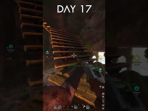 100 Days (Ark Shorts) - Day17  #arksurvivalascended #100ark #100days