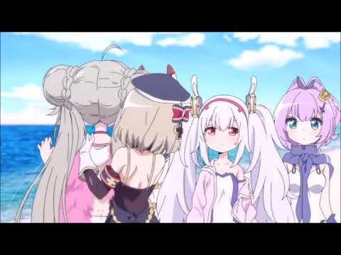 Azur Lane Slow Ahead Laffey Episode Compilation