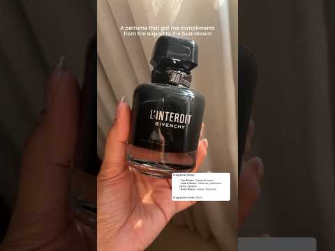 Givenchy L’Interedit Perfume Review #perfumes #perfumecollection me