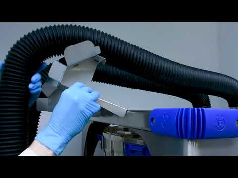 Animal Care Systems IVC Rack Accessory | How to Orient Hoses when Using Blower Units