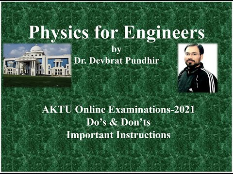 AKTU Online Examinations 2021: Do's & Don'ts