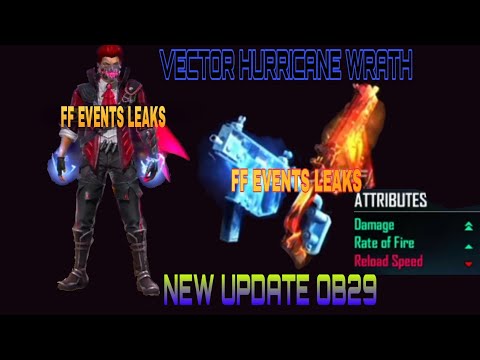 NEW VECTOR-HURRICANE WRATH SKIN 👽 || NEW VECTOR SKIN || #newfistskin #ffeventsleaks #newgunskin