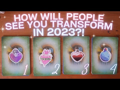 ✨ How Will People SEE YOU TRANSFORM in 2023? ✨🦋 PICK A CARD Timeless Tarot Reading | Detailed!