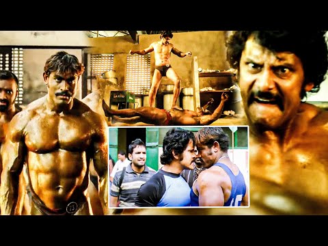 Vikram And M. Kamaraj Gym Fighting Scenes || I Movie Scenes || Latest Movies || Matinee Show