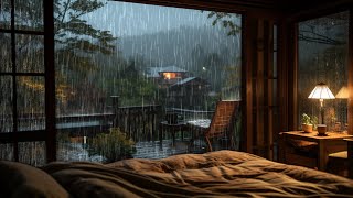 【2M】 Soothing Rain by the window make you sleep instantly😴 Goodbye to Stress and Insomnia