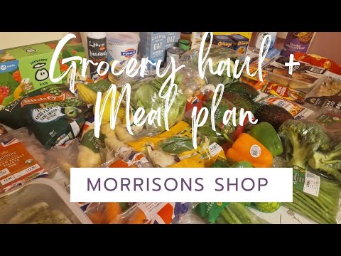 Weekly Morrisons Grocery haul | What I buy for my family | What we eat in a week