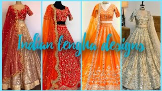 Beautiful indian bridal lengha designs for the new styles ideas