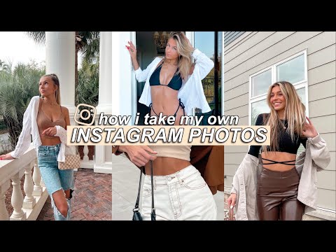 grwm to take insta pics & how i take them