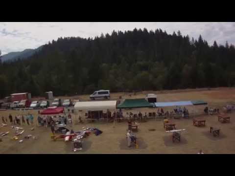 Rogue Valley Flyers Airshow 2012 Hexacopter Demonstration in Kerby, Oregon