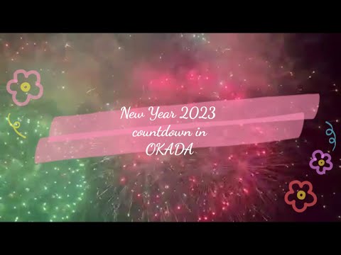 New Year 2023 countdown in OKADA Manila