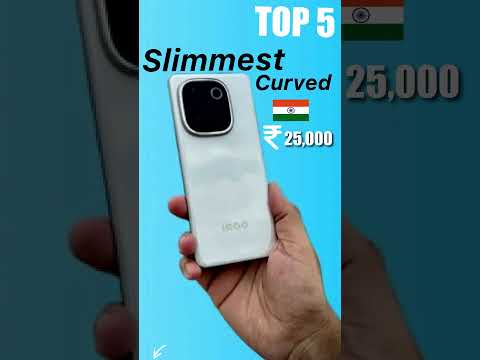 Slimmest Curved display Phone under 25000 india #shorts