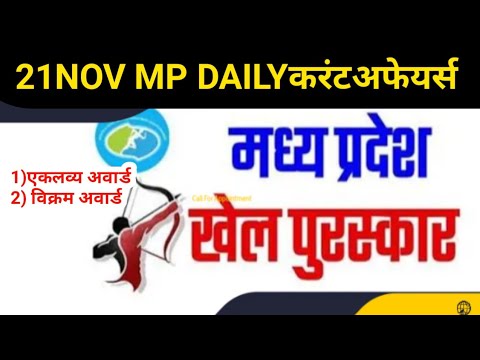 21 नवंबर 2022 MP daily current affairs | MP current affairs today|MP current affairs | MP current