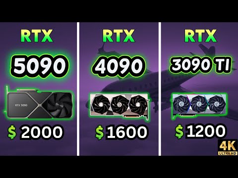 RTX 5090 vs 4090 vs 3090 Ti - Battle of 3 Generations ⭐⭐⭐⭐⭐