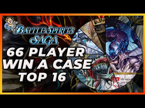 Battle Spirits Saga Win a Case Top 16 | BSS04 Savior of Chaos Meta