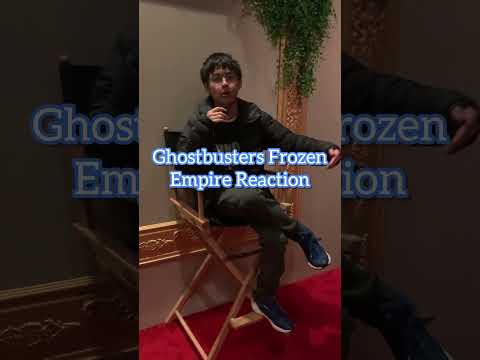 Ghostbusters Frozen Empire Reaction