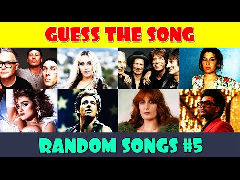 Guess the 50 Random Songs (Part 5) | Music Quiz