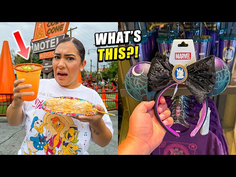 🤯 (NEW!) HALLOWEEN TIME Foods At The DISNEYLAND RESORT! | NEW 21+ Drink, Rides, Agatha Merch + MORE!