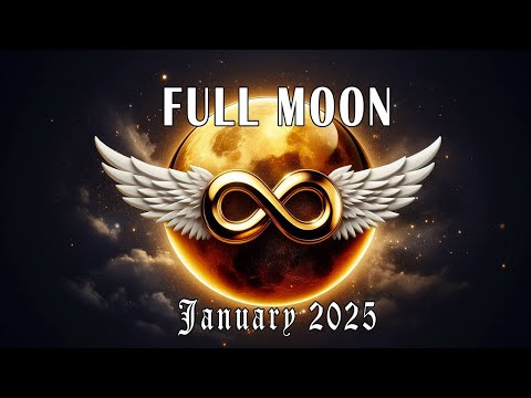 Full Moon • January 2025 • Manifest Your Dreams • Miracle Frequency • 1111 Hz • Law Of Attraction