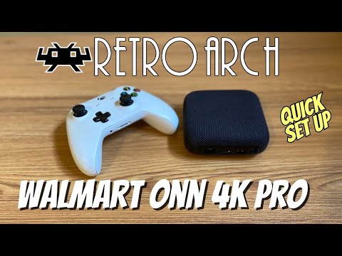 Walmart Onn 4k Pro - Retroarch Setup