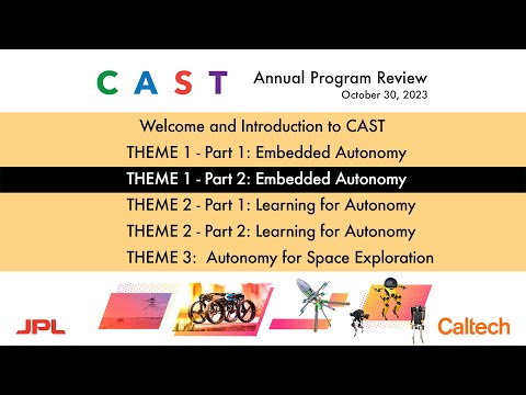 2023 CAST Annual Program Review: Theme 1, Part 2 - Embedded Autonomy - 10/30/23