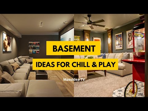 50+ Finished Basement Design Ideas for Chill & Play