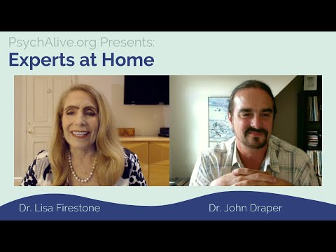 Experts at Home:  Dr. John Draper on Prioritizing Mental Health During Times of Crisis