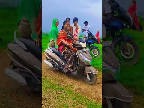 Hu Su Gori Bike Par Arjun R Meda Aadivasi Girl Sheela Bhil Reels Video Narmada Cancel Trending Song