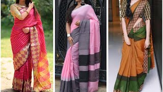 Latest Cotton Saree Designs