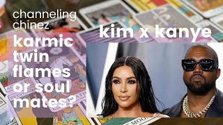 KIM KARDASHIAN X KANYE WEST | TWIN FLAMES KARMIC RELATIONSHIP TAROT READING | Channeling Chinez