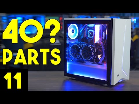 Step By Step Guide To Build A Computer - You Need 40 Parts For A Gaming PC  - Pt 11