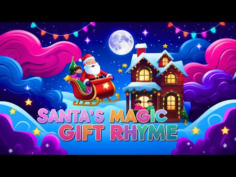 Santa’s Magical Gift Rhyme | Christmas Rhyme and Song | Fun & Festive  for Toddlers @MozuKidz