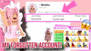 I Logged Onto My Old Accounts That I Was MEGA RICH On In Adopt Me!