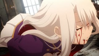 Fate Stay Night UBW  イリヤ＆バーサーカー死亡シーン ＋ Chrno Crusade OST ‐ Chrno No Kanashimi